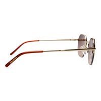 OC.MT.4468-8221.1 Oculos de Sol Unissex Chilli Beans Metal Redondo Dourado -2-
